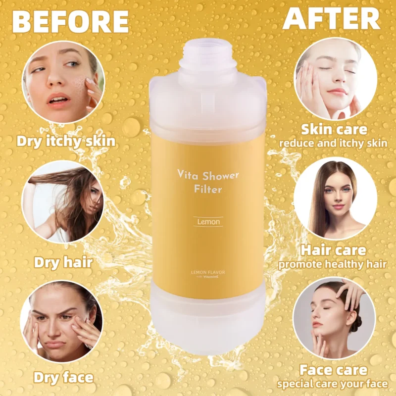 Vitamin C Aroma Shower Filter | Skin & Hair Care - Image 2